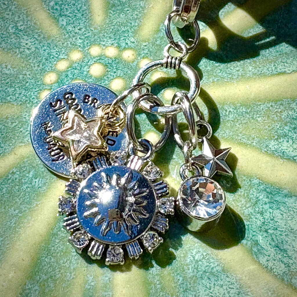 Kleiva Diamond Sunshine Keychain / Charm