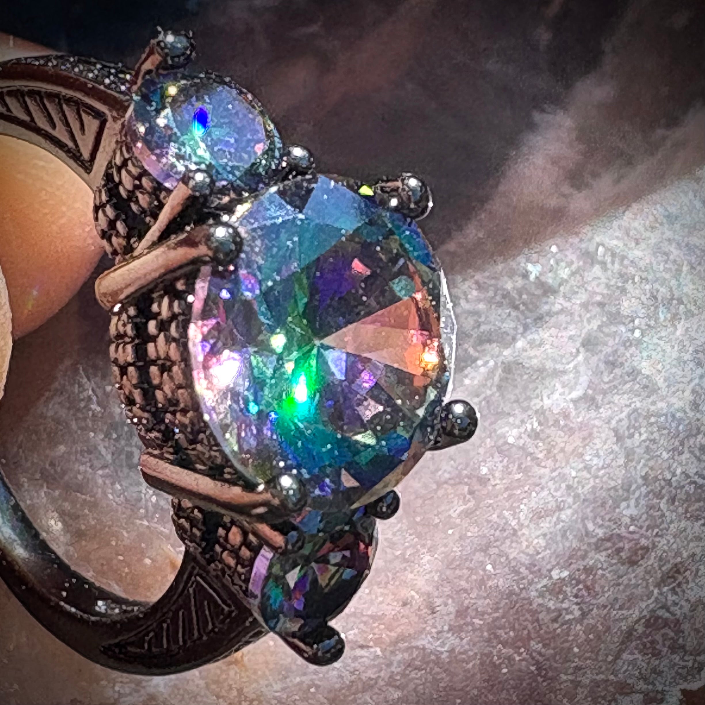 Northern Light Saber Ring