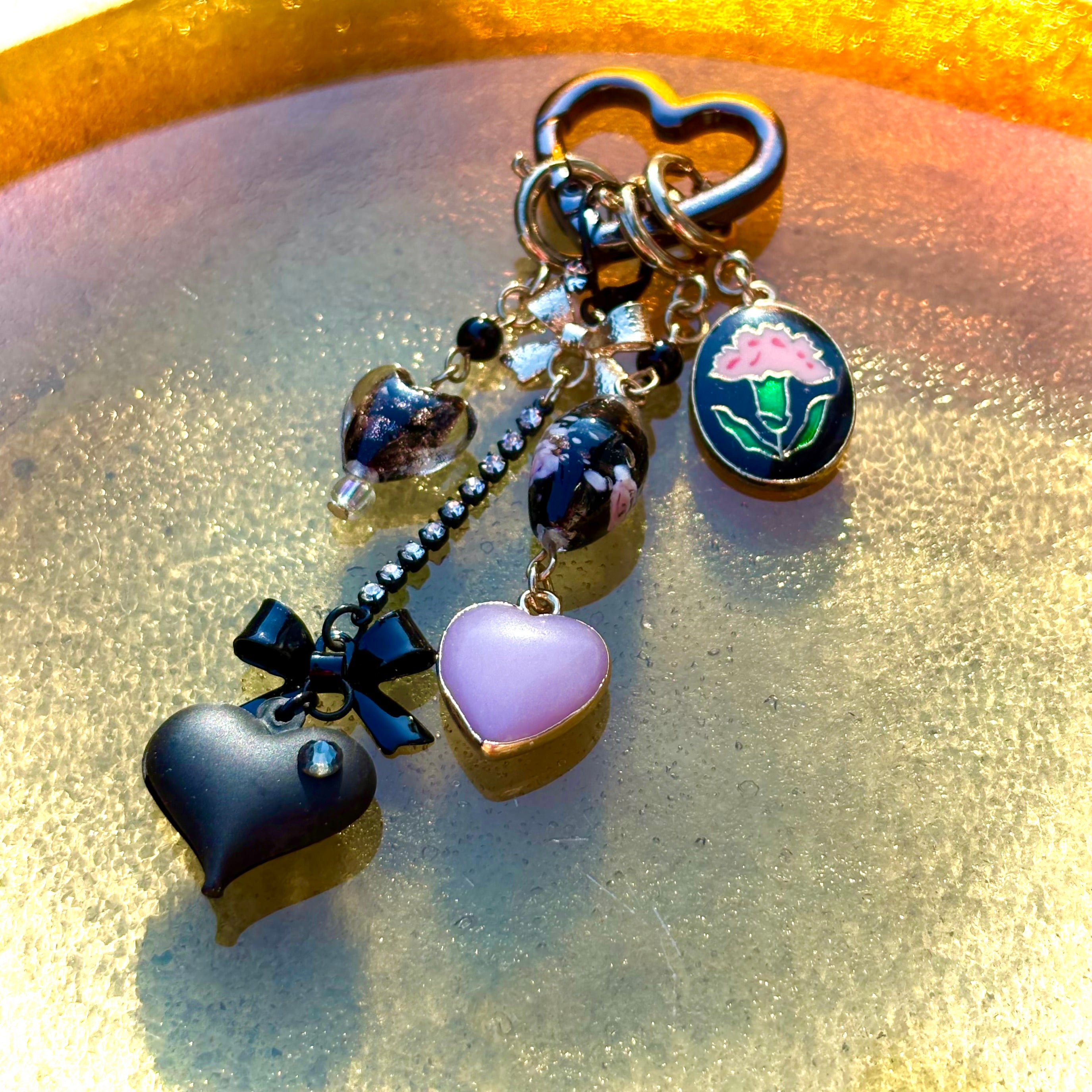 Bella Dahlia Keychain / Charm