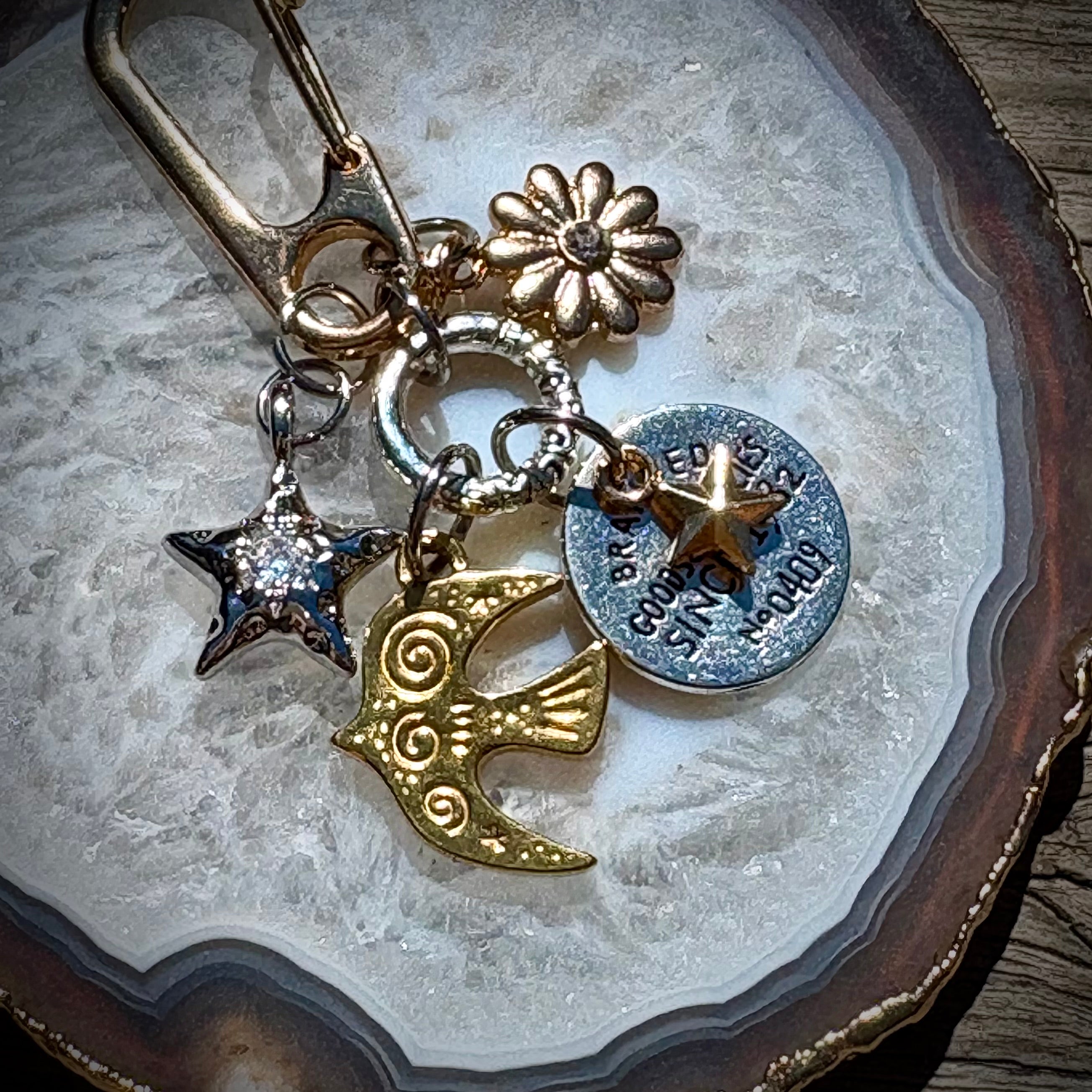 Bella Carmel Keychain / Charm