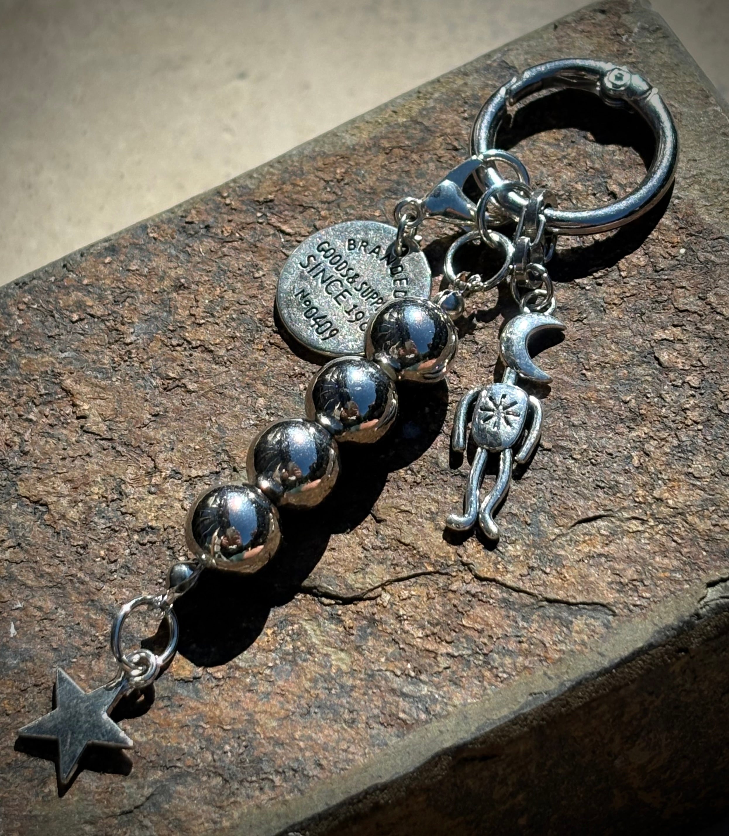 Moon Man Keychain / Charm
