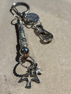 Silver Linings Remembered Keychain / Charm
