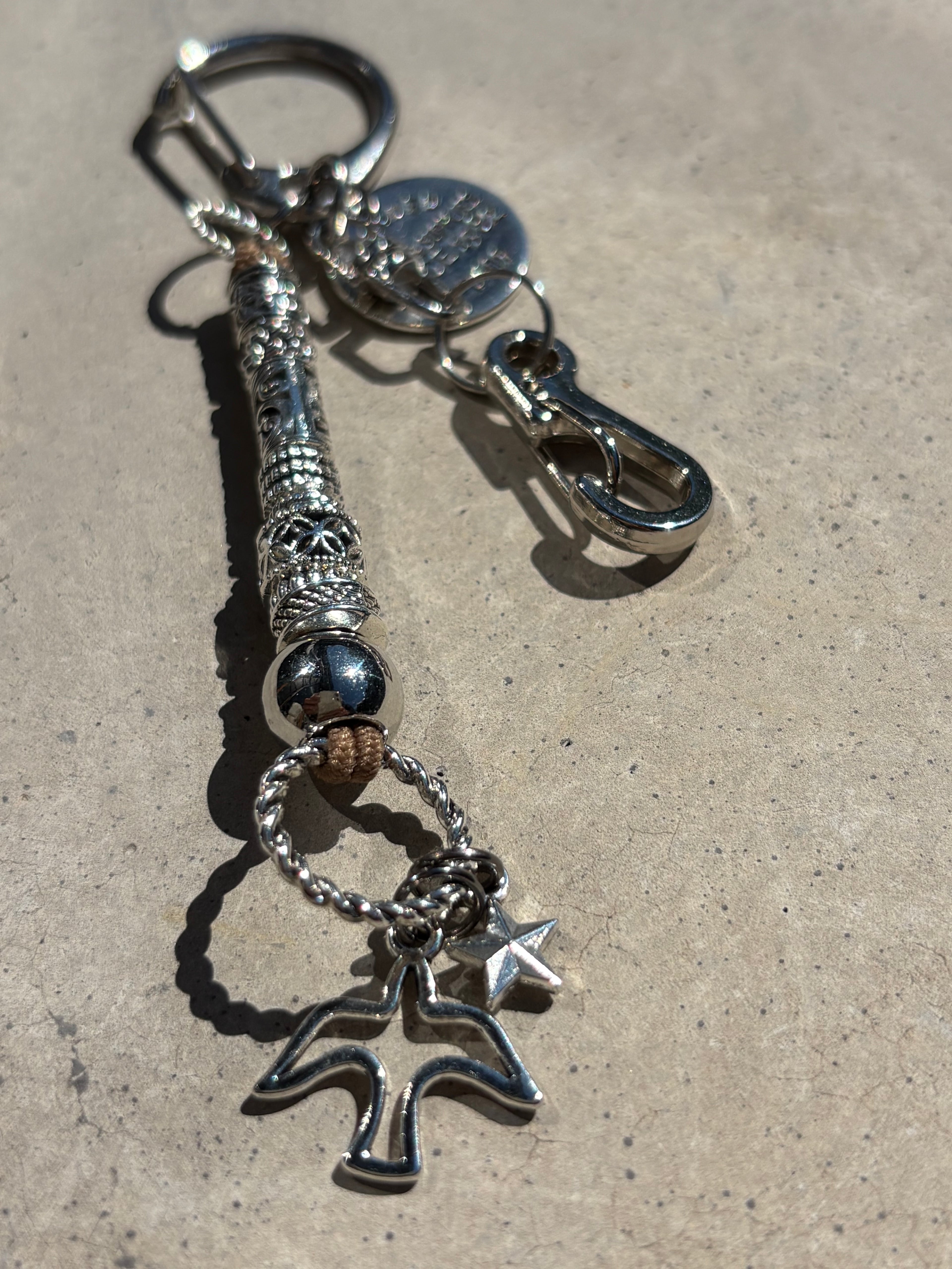 Silver Linings Remembered Keychain / Charm