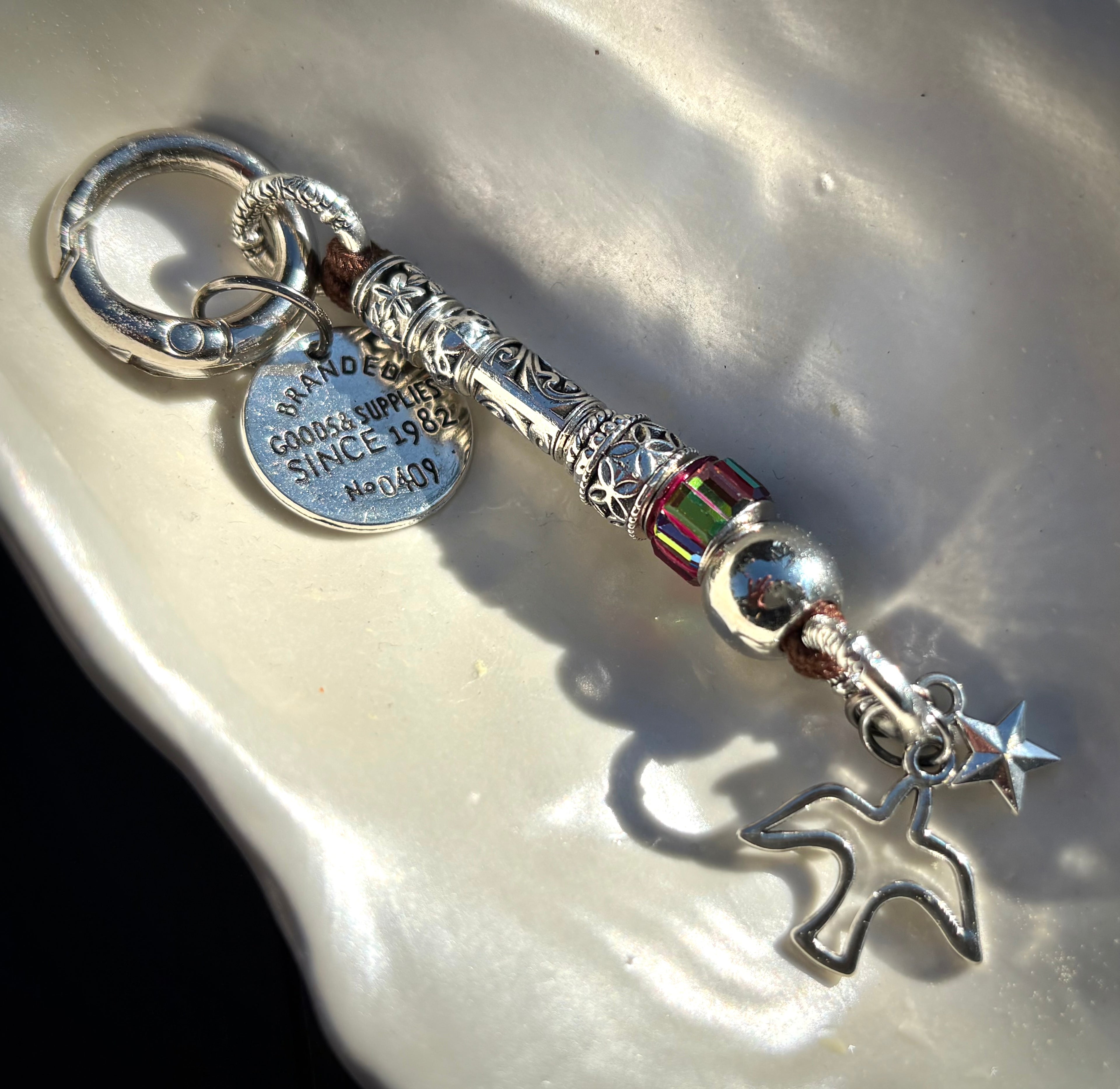 Atlantic Rainbow Flyer Keychain / Charm