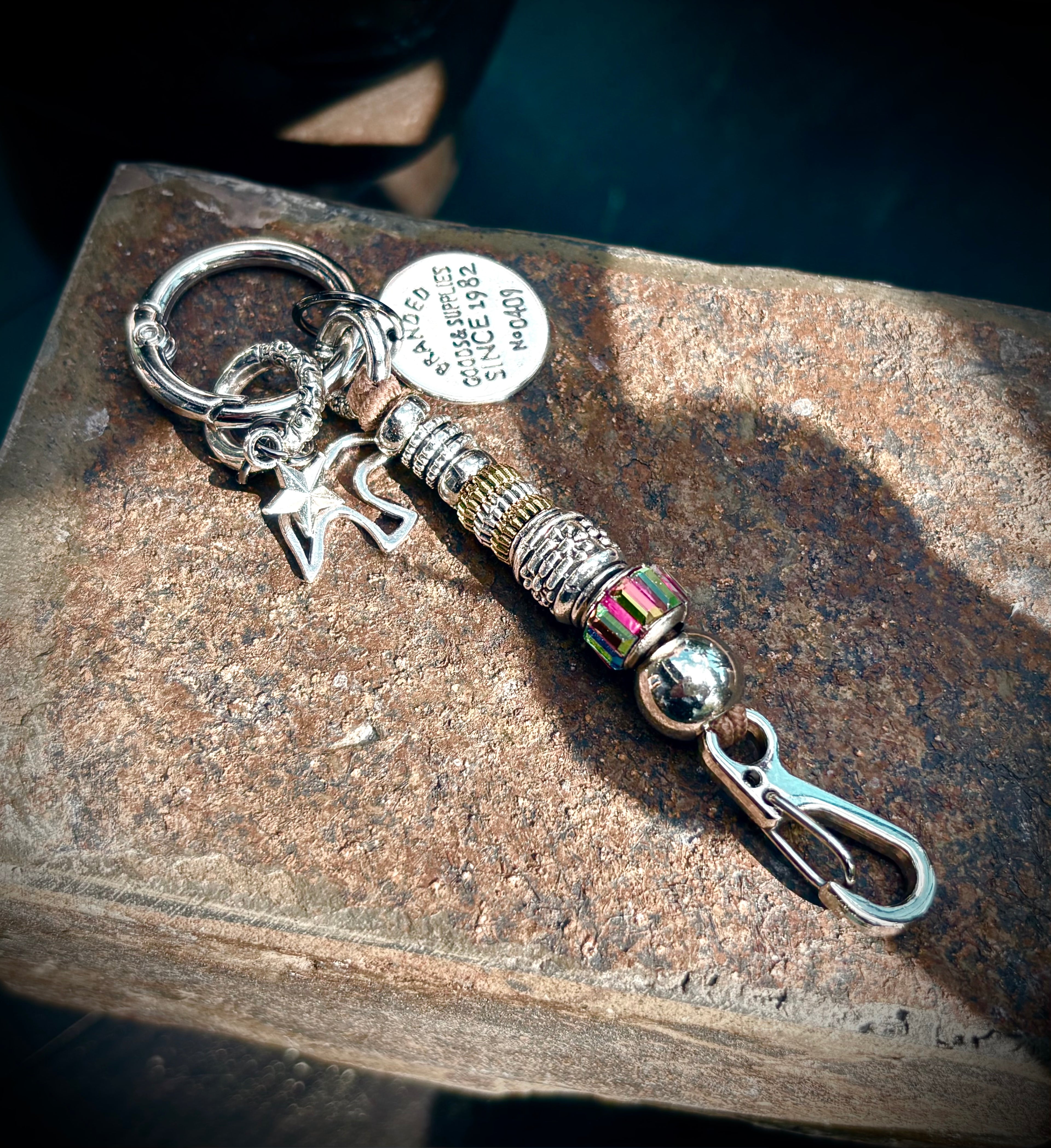 Rainbow Flyer Keychain / Charm