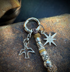 Champagne Sky Keychain / Charm