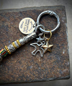 Rainbow Gold Keychain / Charm