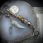 Whisky Striped Wild Keychain / Charm