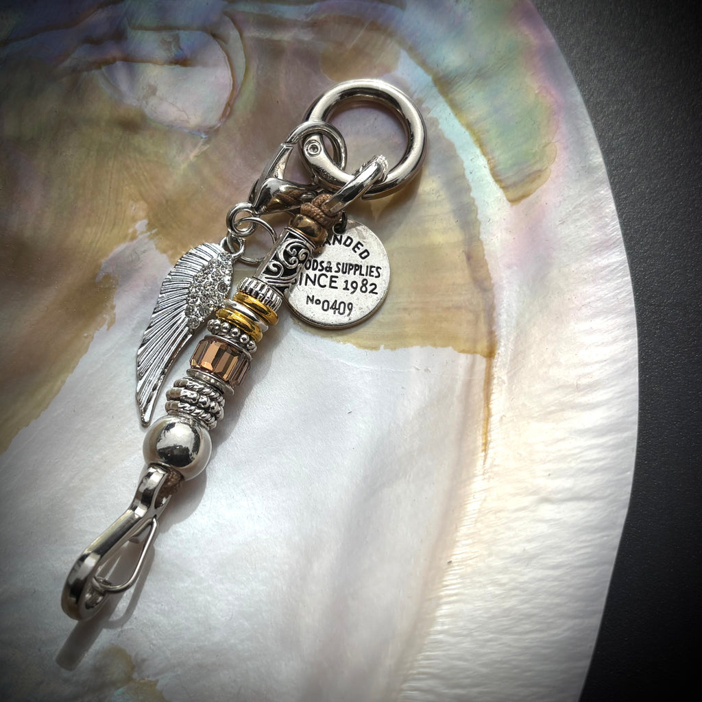 Whisky Striped Wild Keychain / Charm