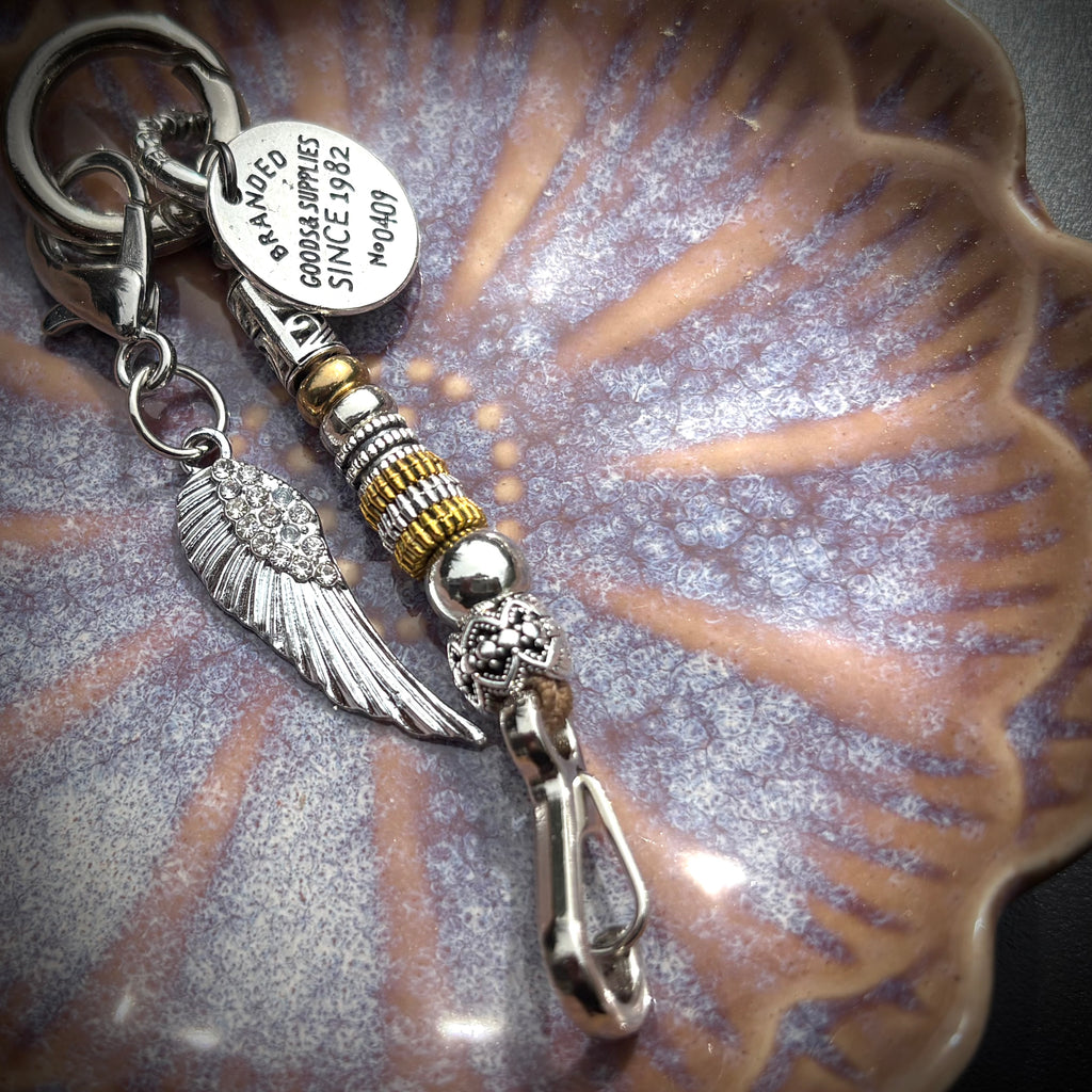 Cinnamon Winged Keychain / Charm