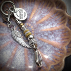 Cinnamon Winged Keychain / Charm