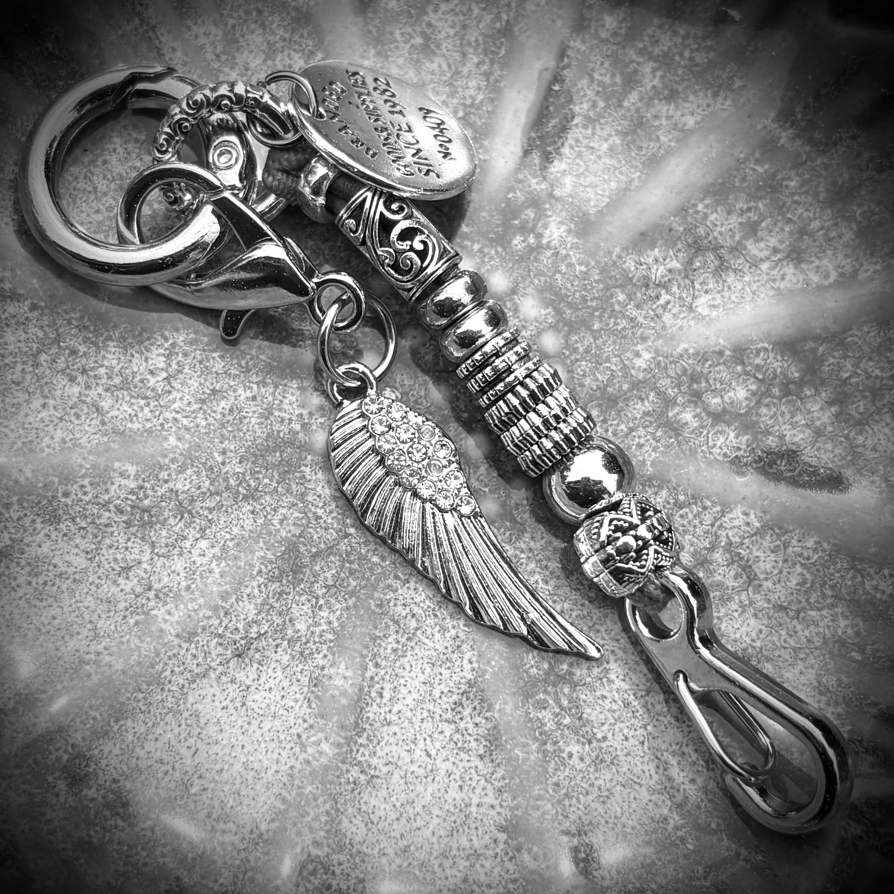 Cinnamon Winged Keychain / Charm