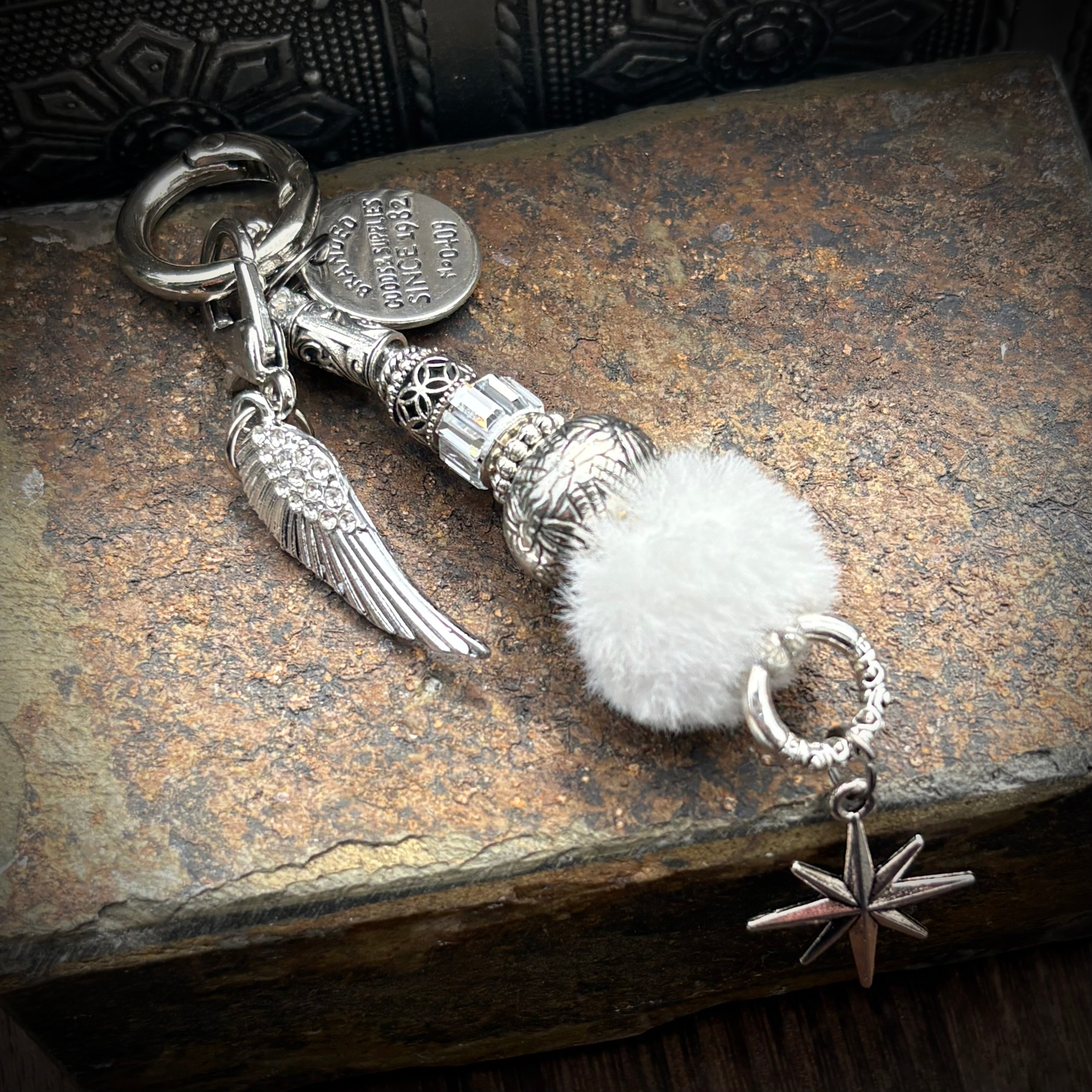 Snowing Wild Keychain / Charm