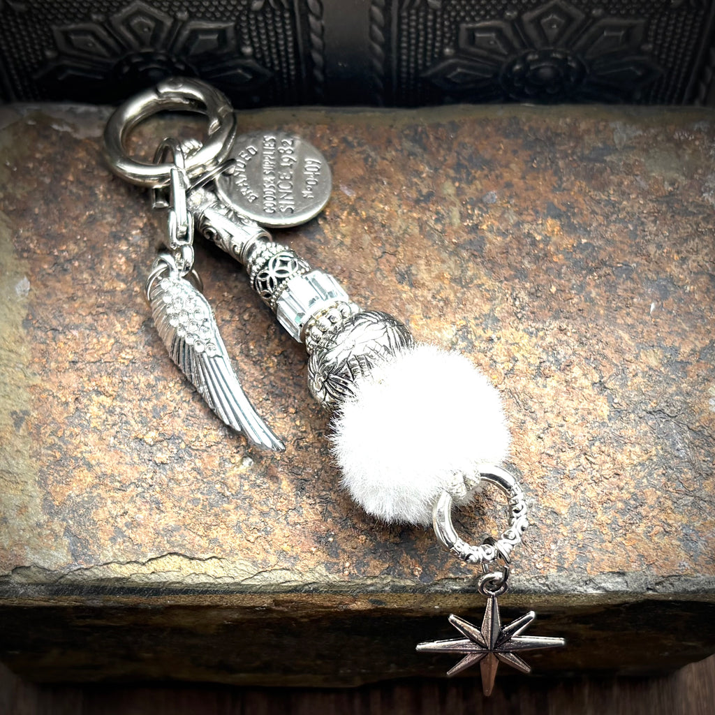 Snowing Wild Keychain / Charm