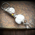 Rainbow Snowbird Keychain / Charm