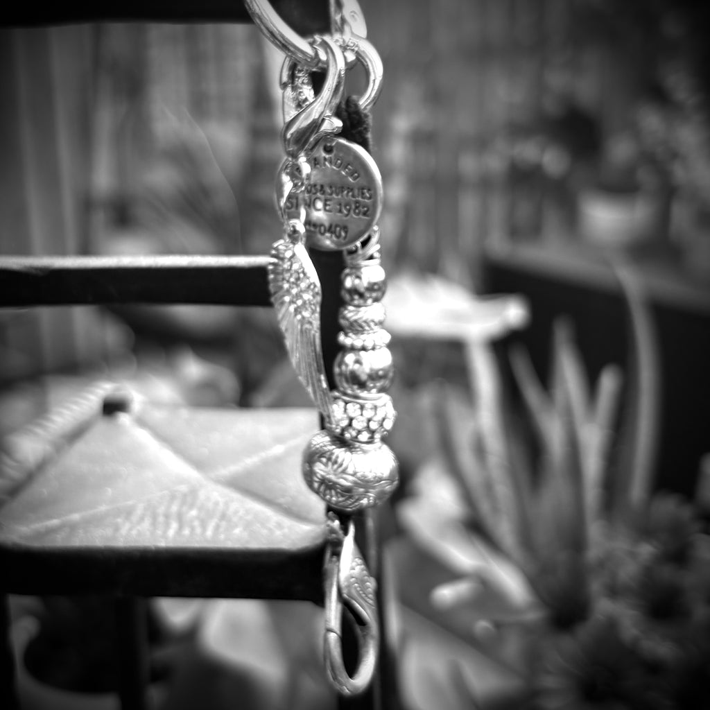 Vintage Wing Keychain / Charm