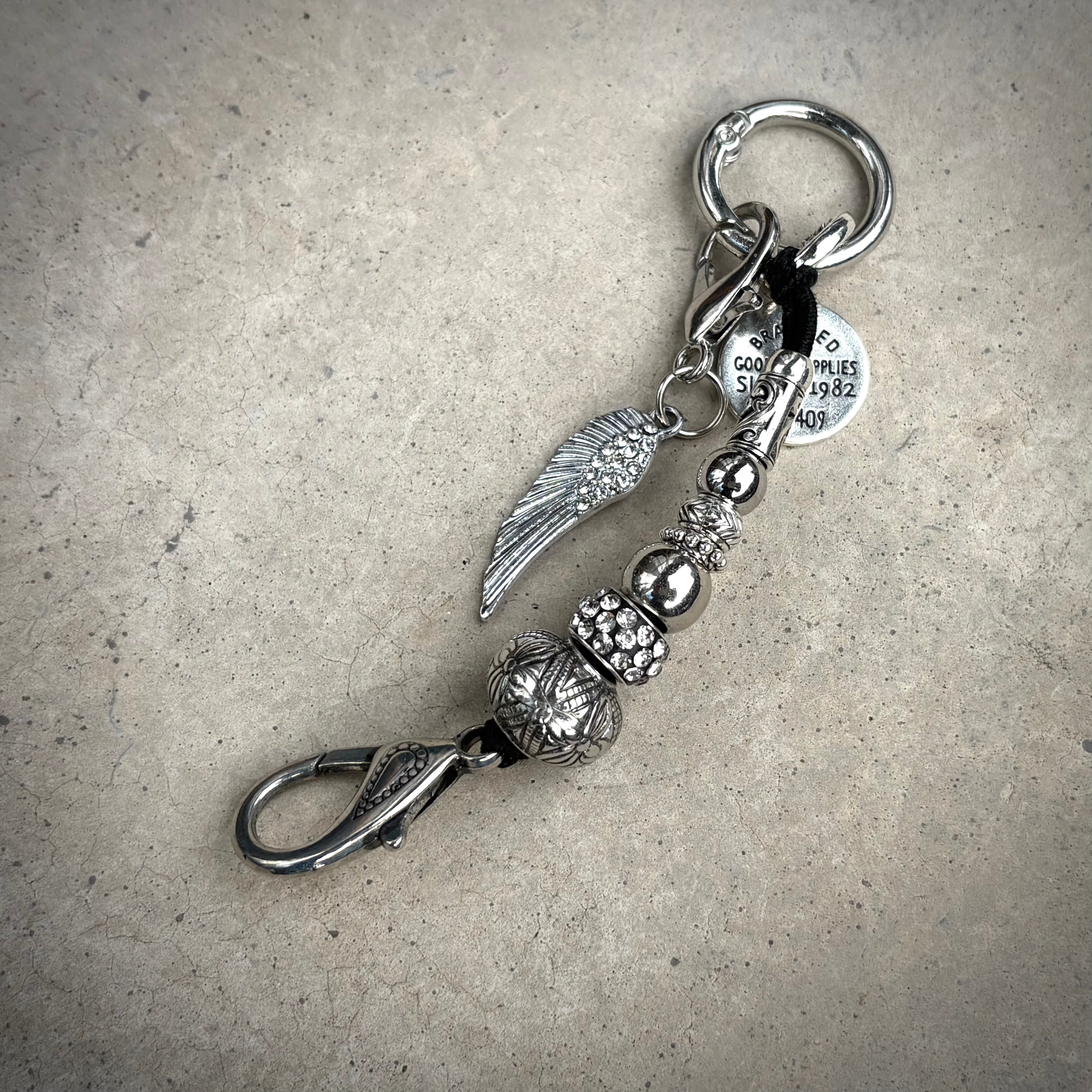 Vintage Wing Keychain / Charm