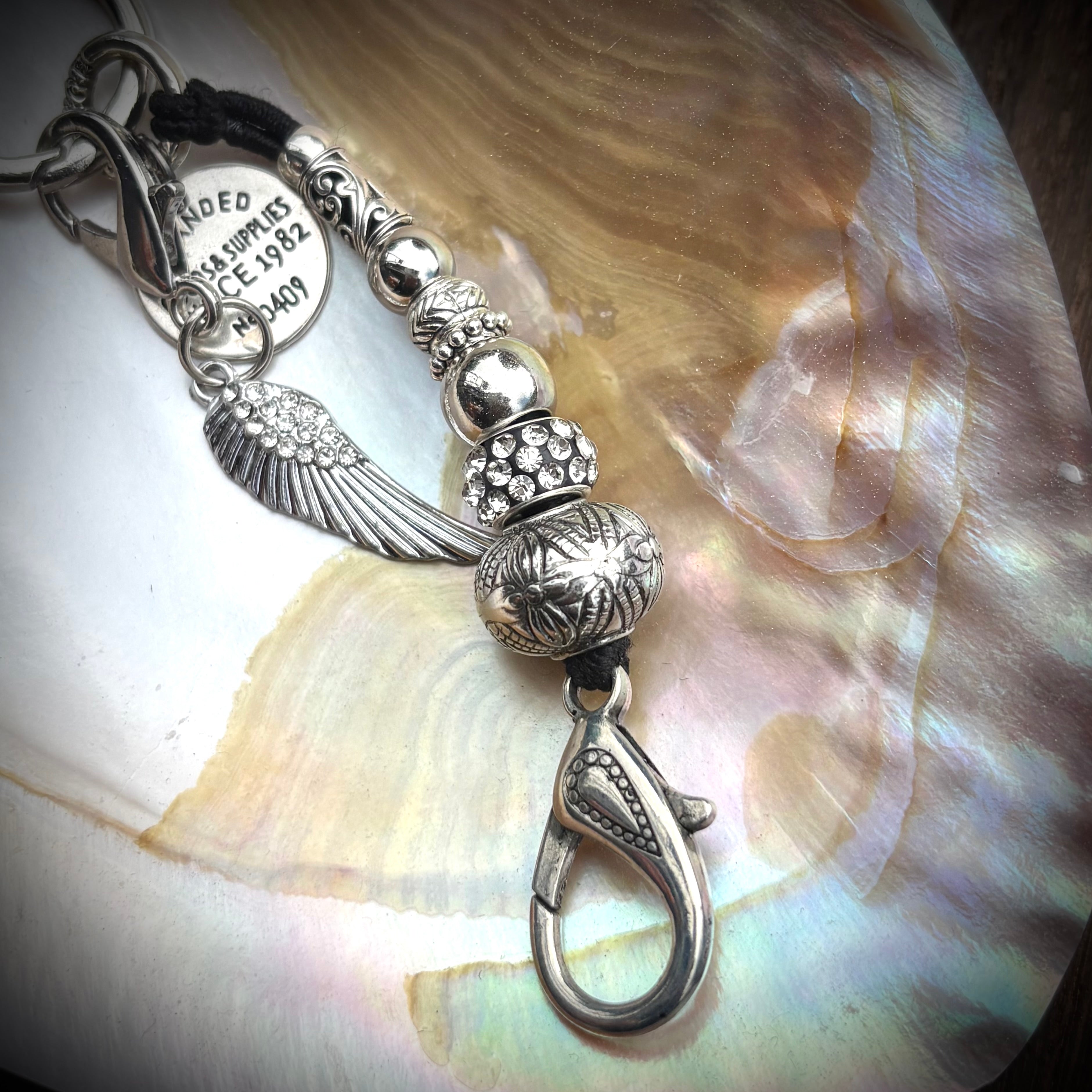 Vintage Wing Keychain / Charm