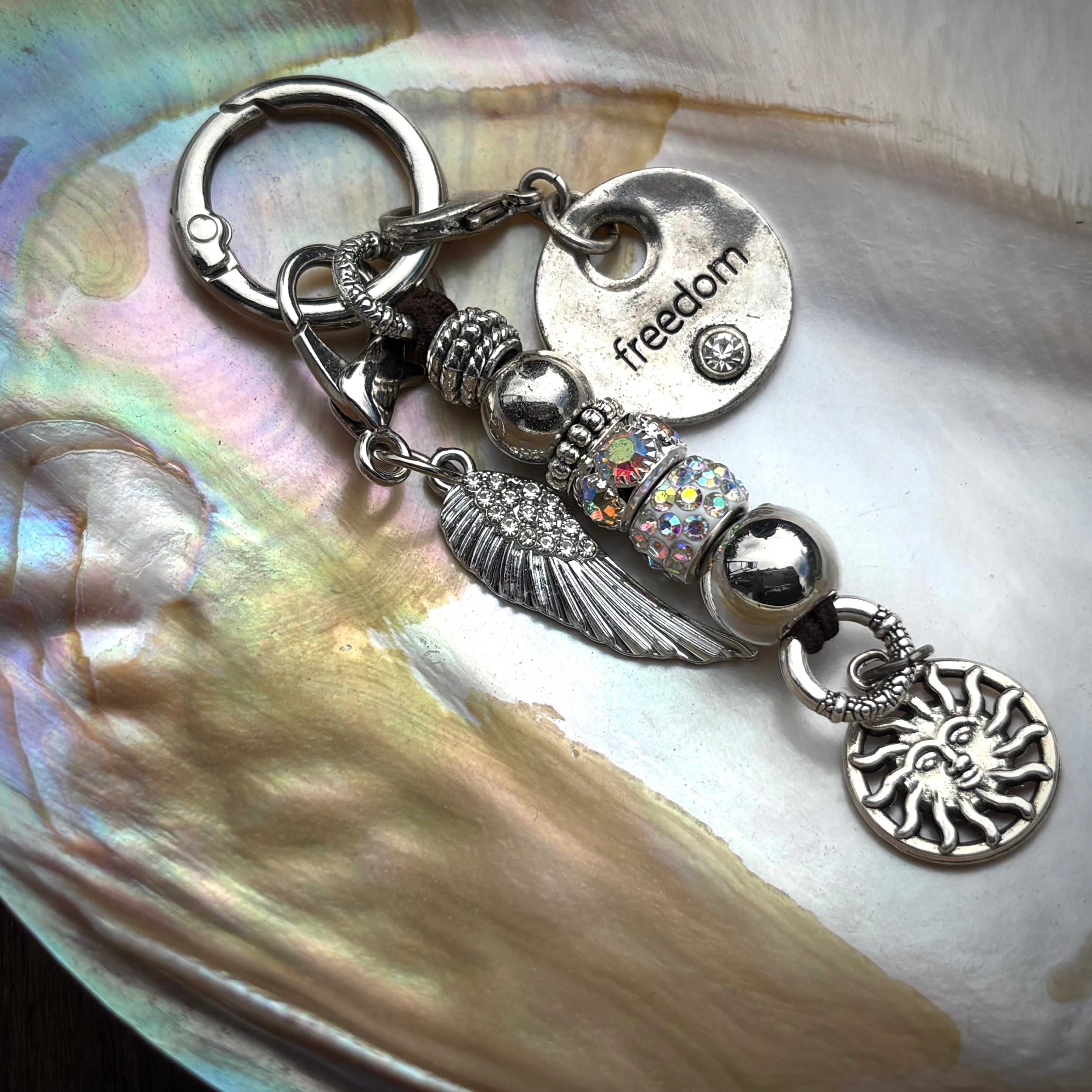 Freedom Wing Keychain / Charm