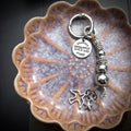 Silver Line Flyer Keychain / Charm