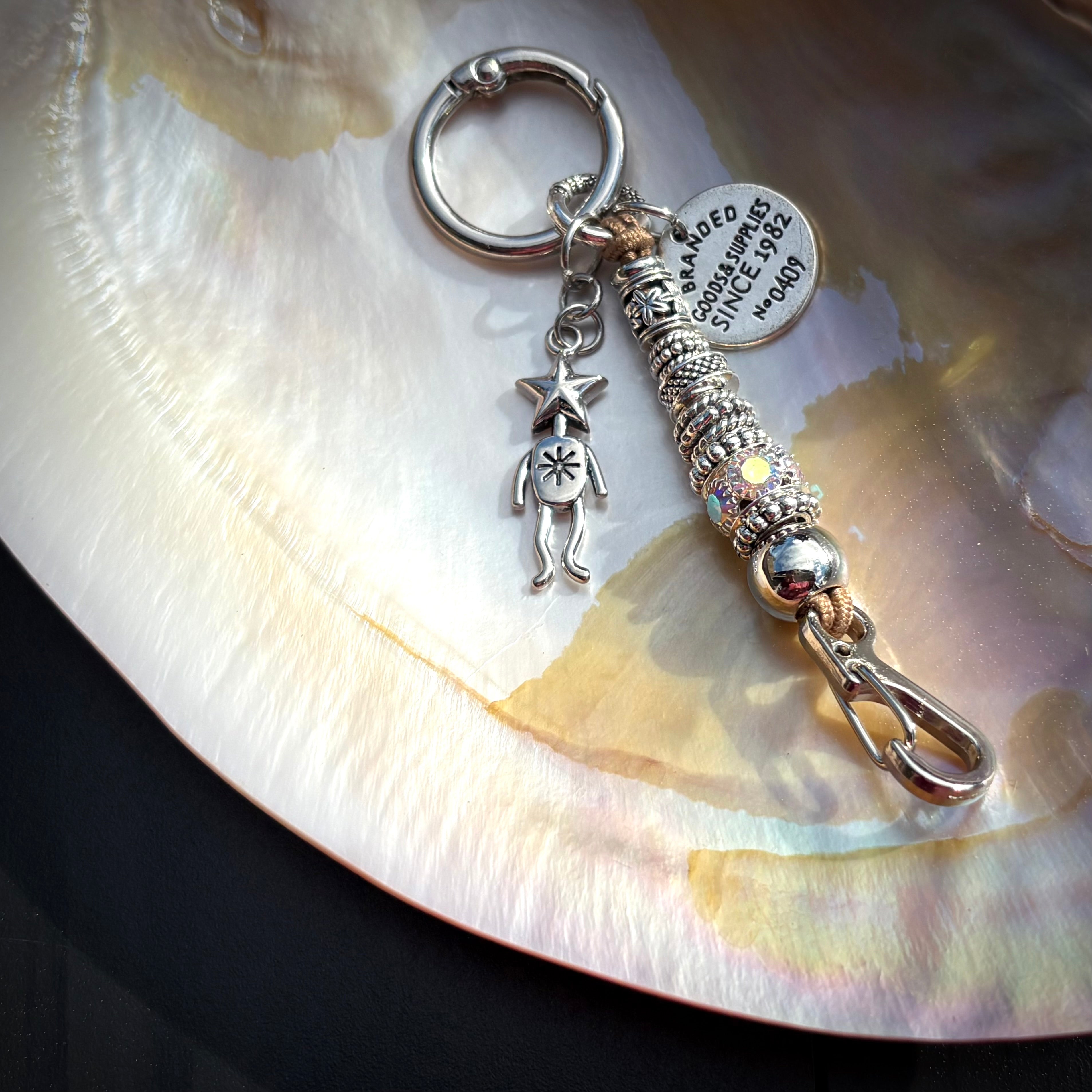 Charming Star Man Keychain / Charm