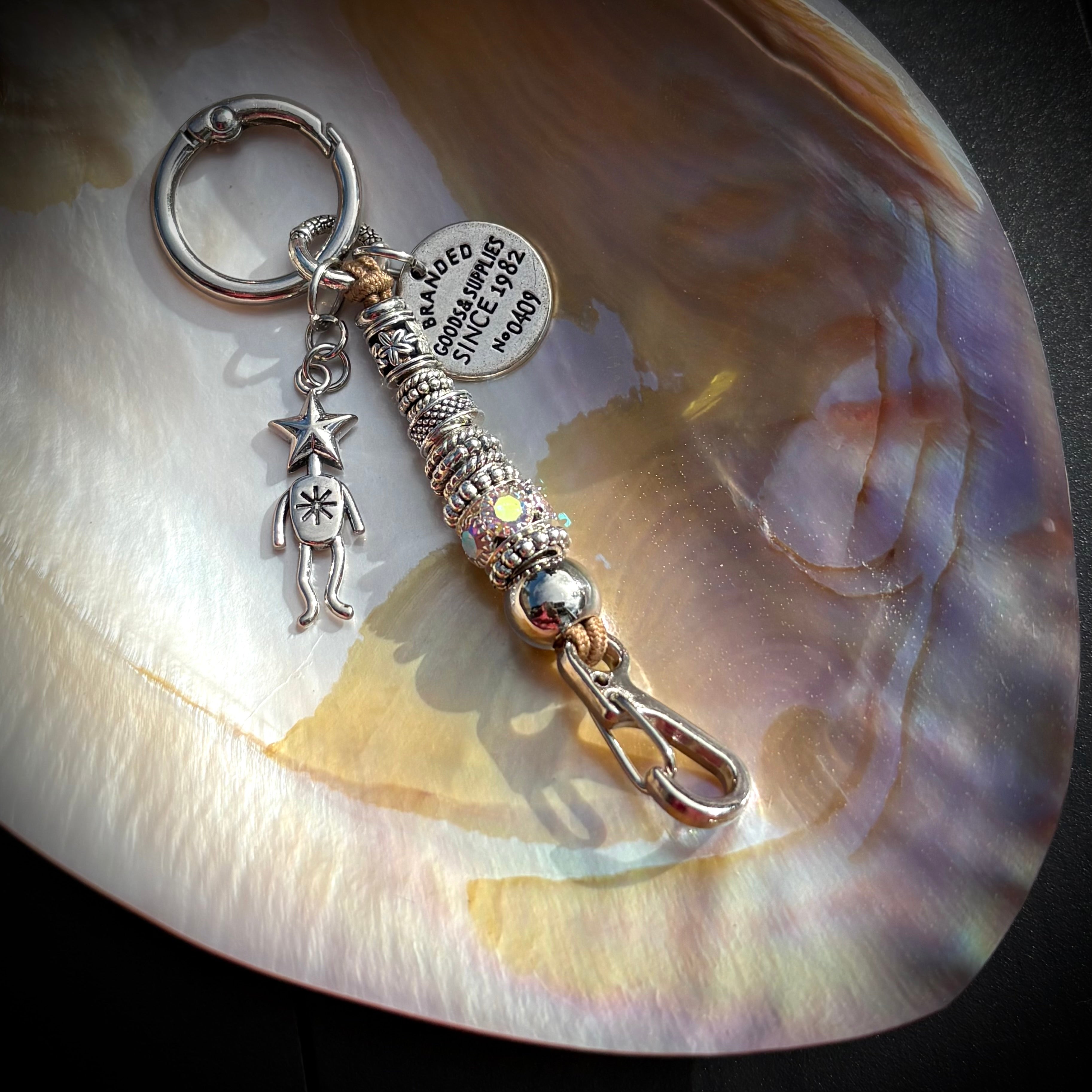 Charming Star Man Keychain / Charm