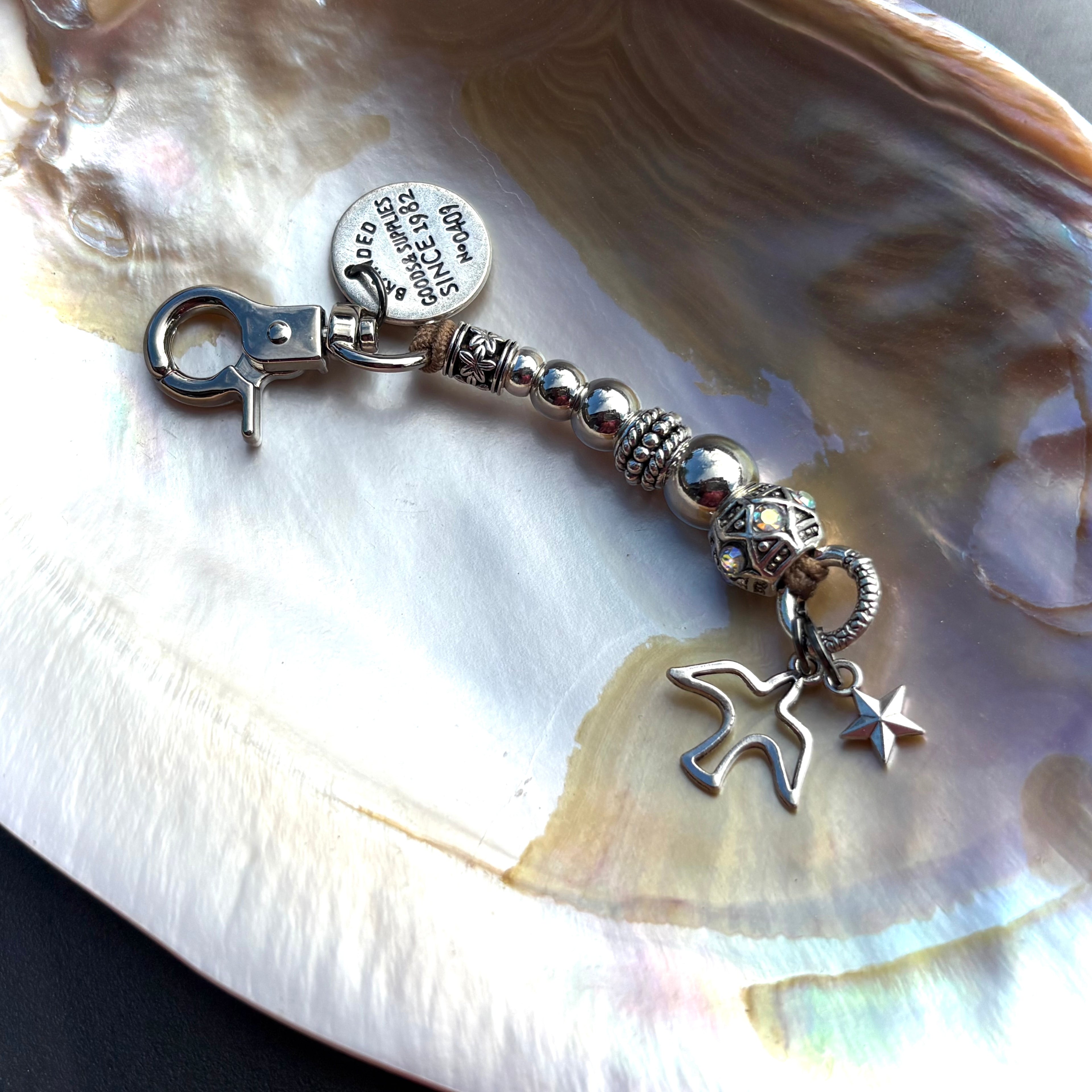 Diamond Sky Flyer Keychain / Charm