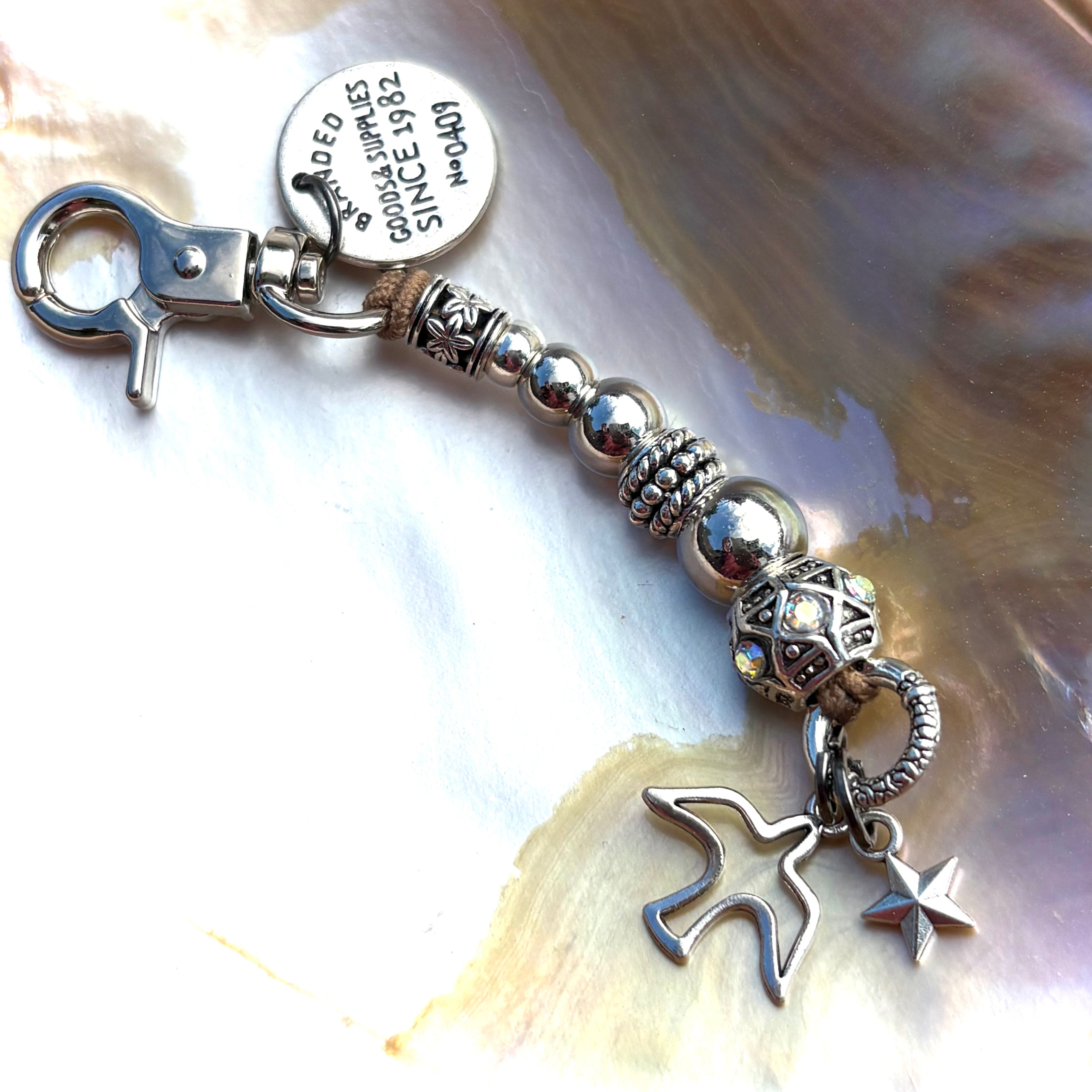 Diamond Sky Flyer Keychain / Charm