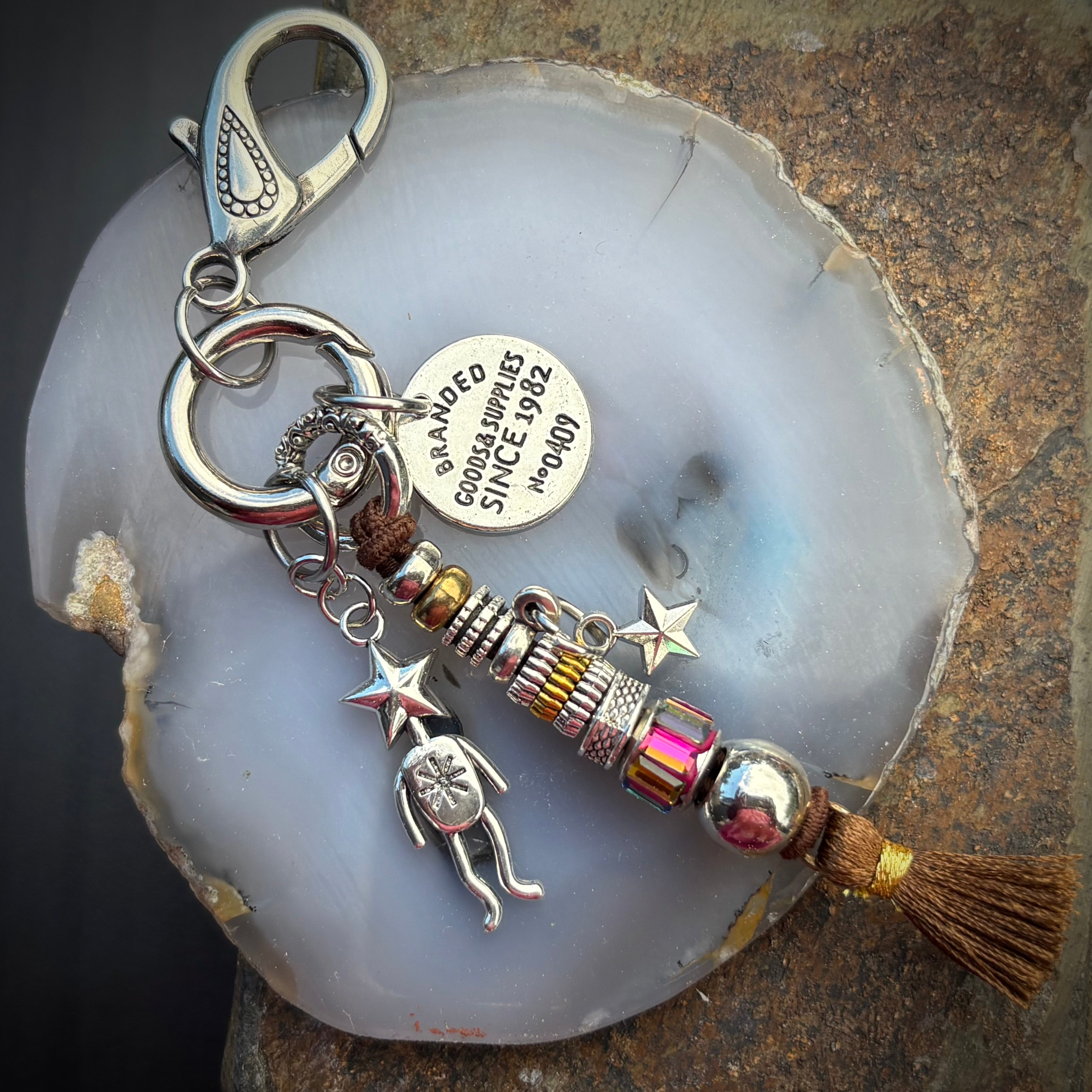 Ziggy Starduster Keychain / Charm