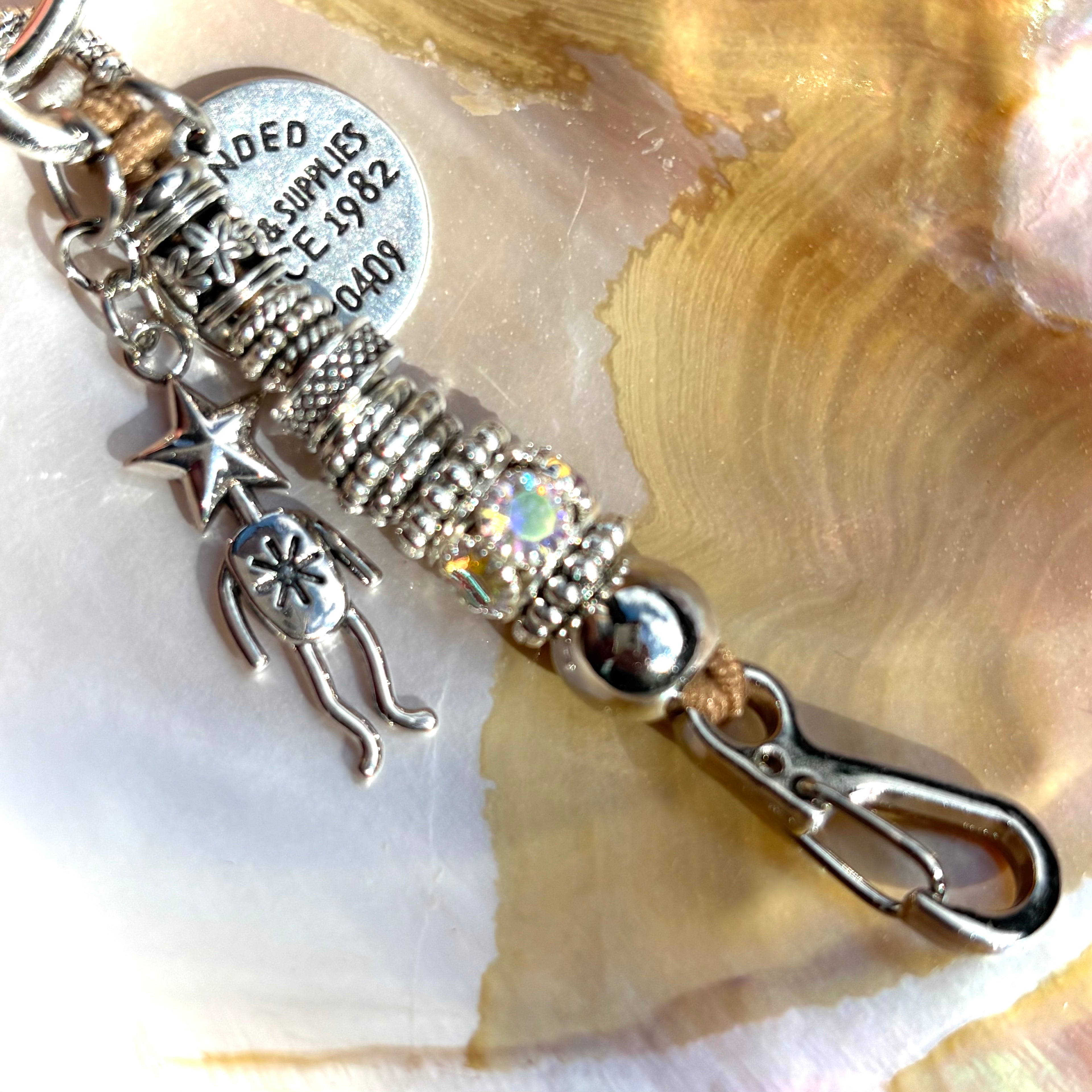Charming Star Man Keychain / Charm