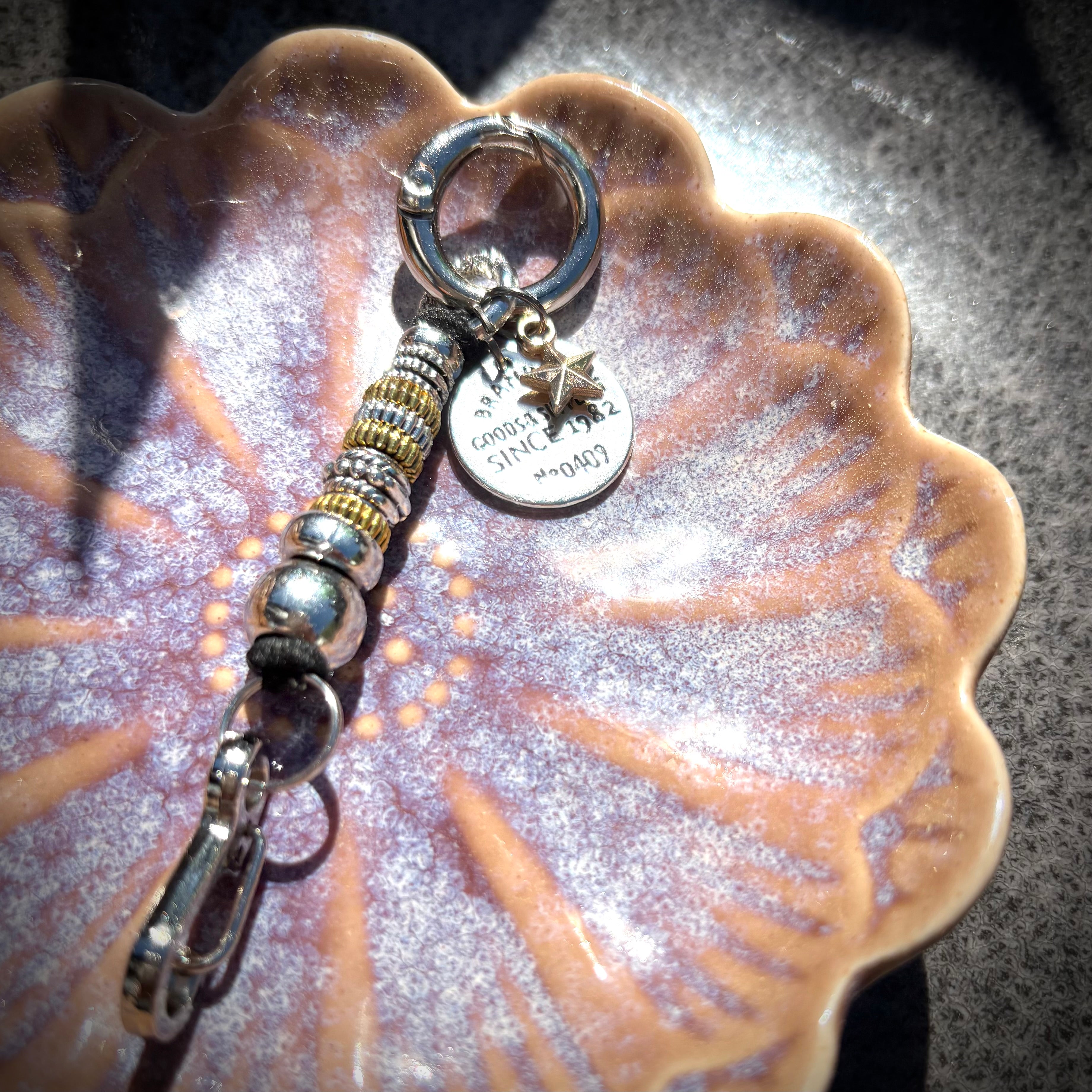 Karmic Tiger Stripe Keychain / Charm