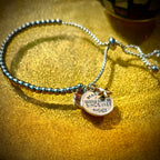 Star Girl Silver Pearl Bracelet