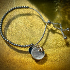 Star Girl Silver Pearl Bracelet