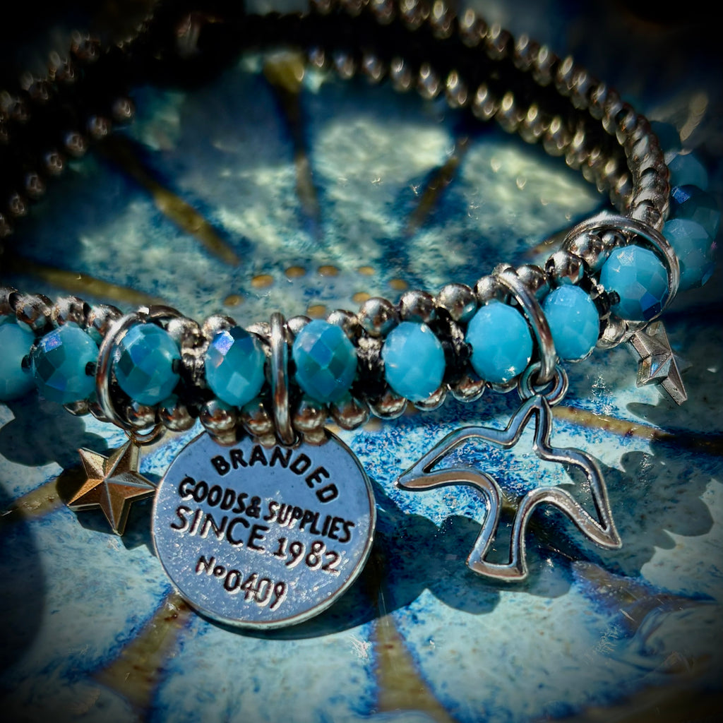 Bel Azure Sky Charm Bracelet