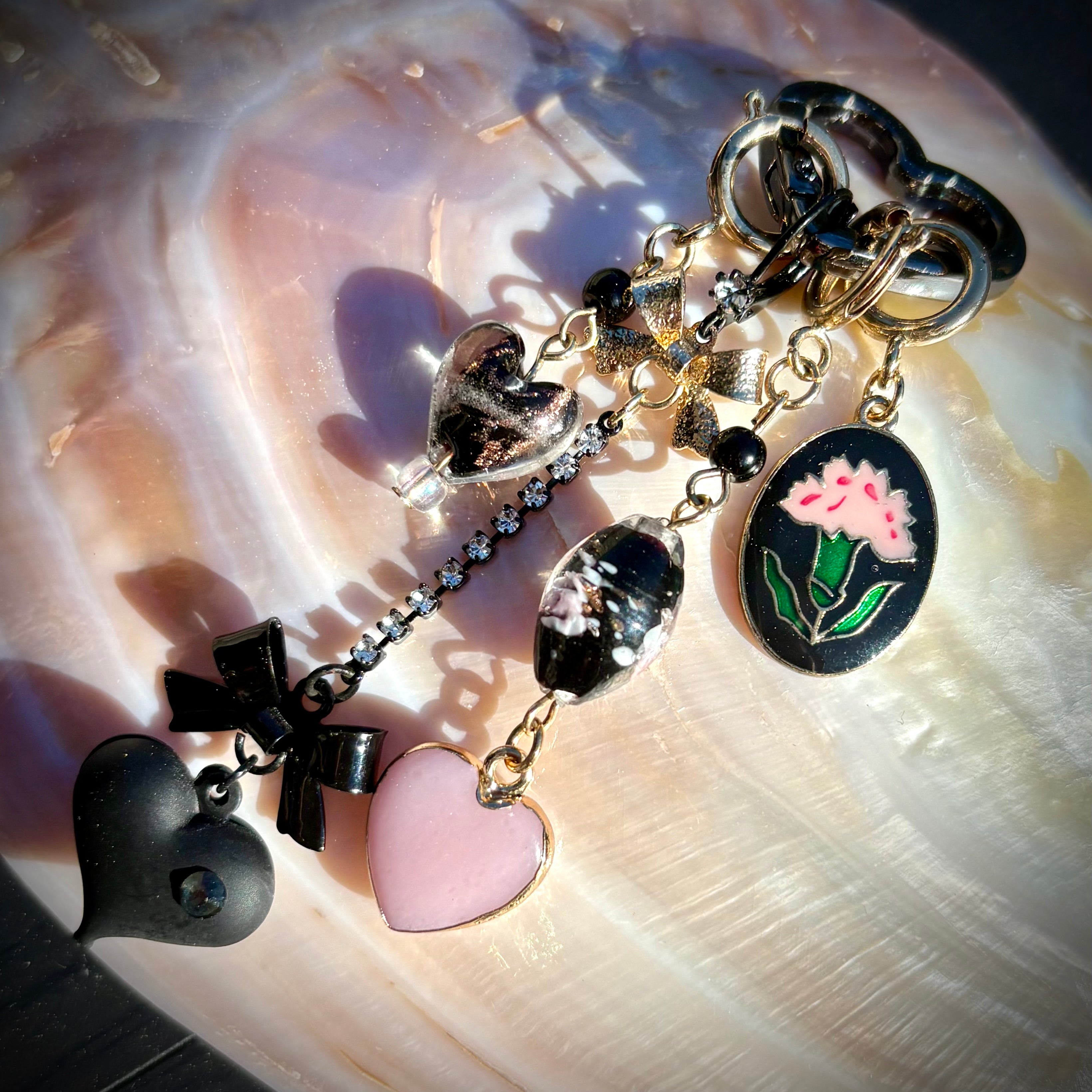 Bella Dahlia Keychain / Charm