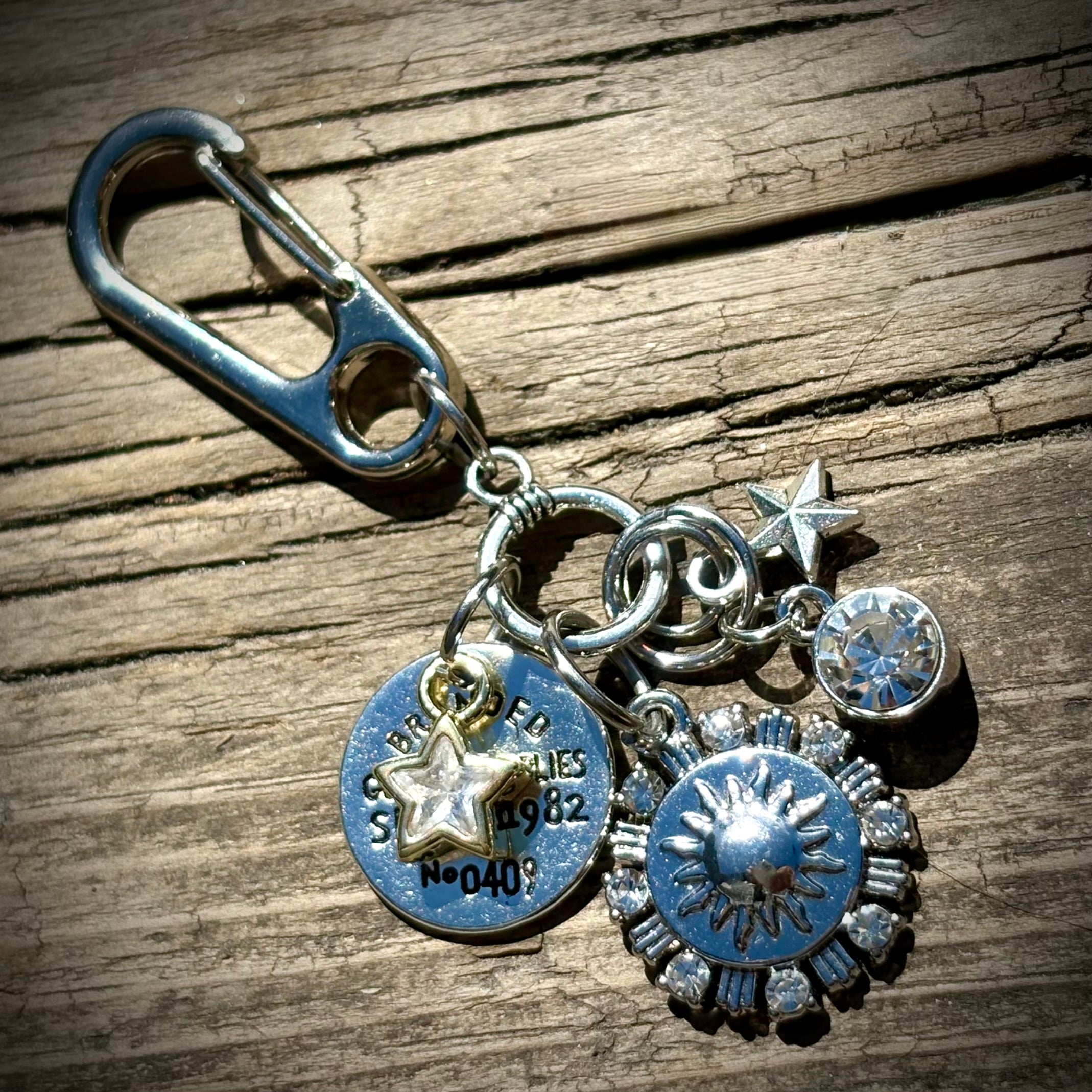 Kleiva Diamond Sunshine Keychain / Charm