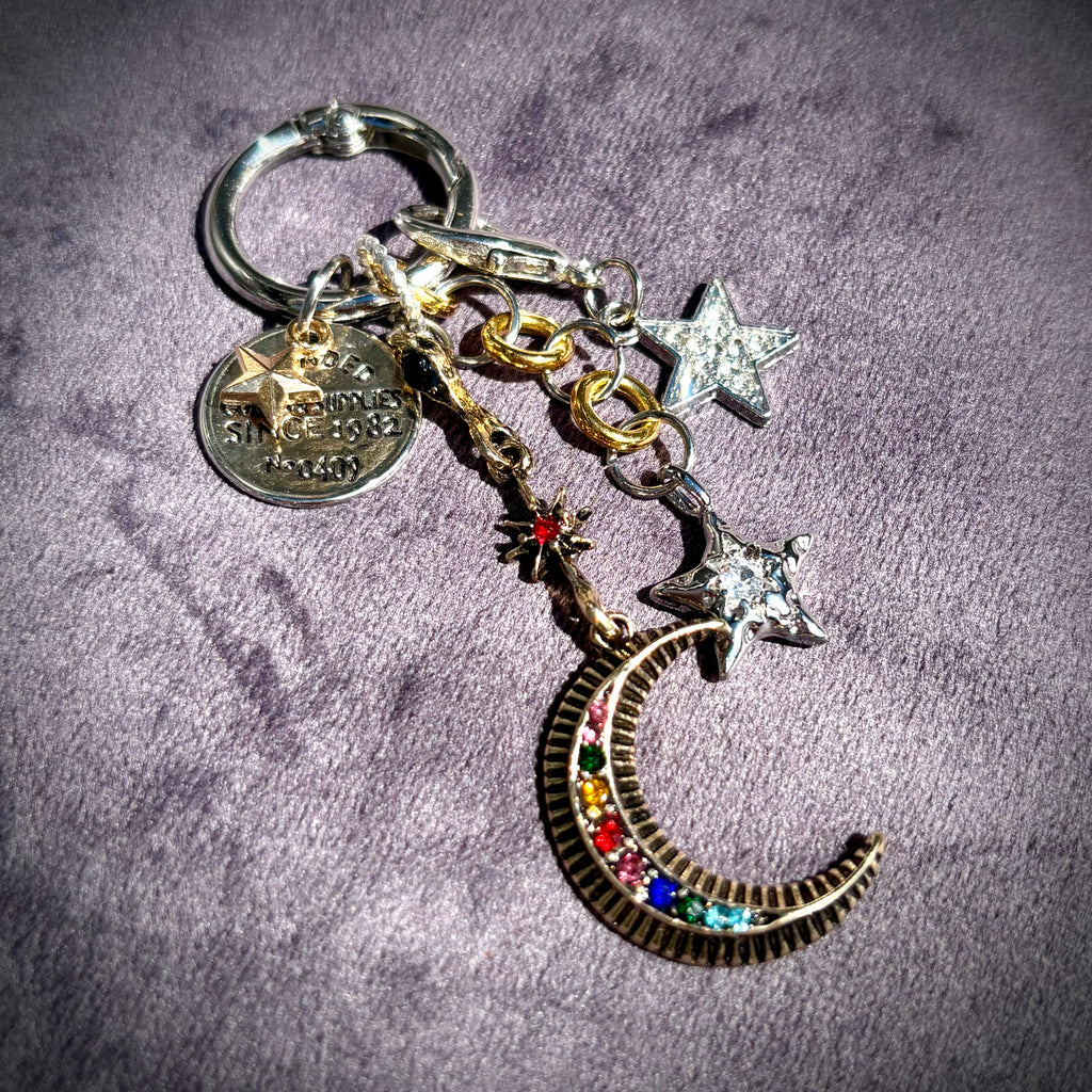 Moonlit Sky Dancer Keychain / Charm