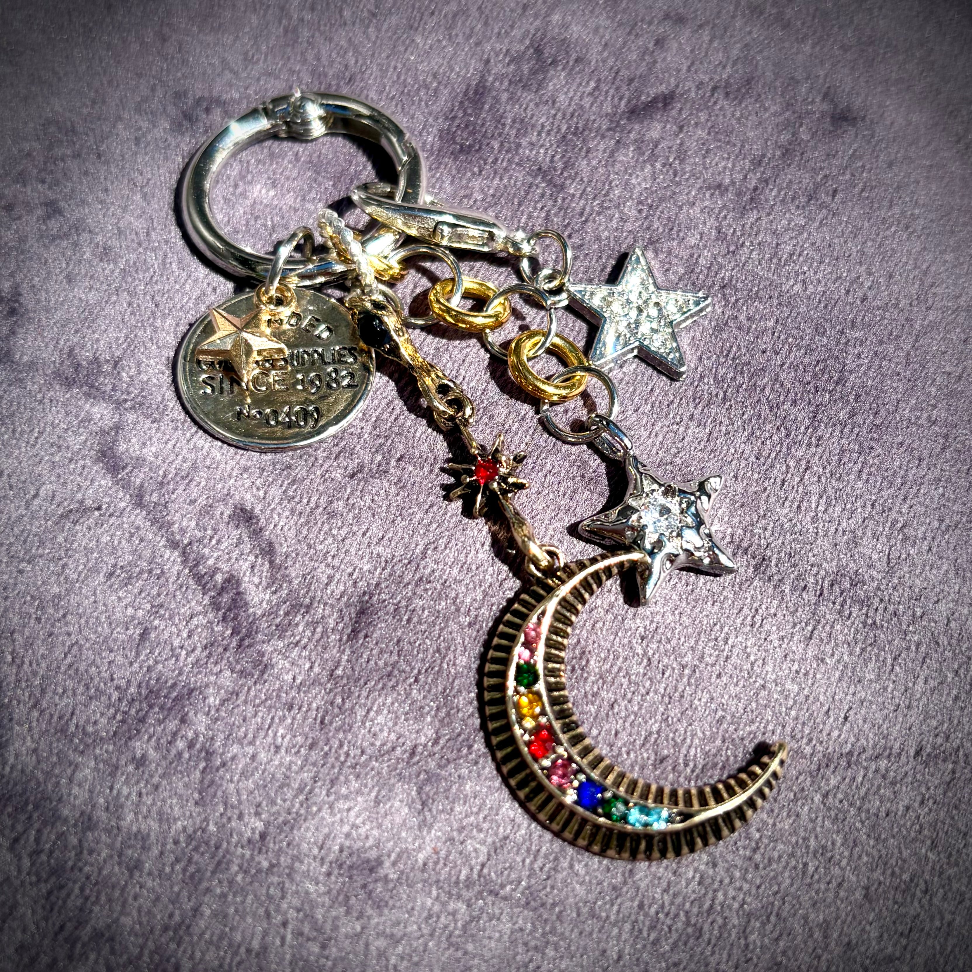 Moonlit Sky Dancer Keychain / Charm