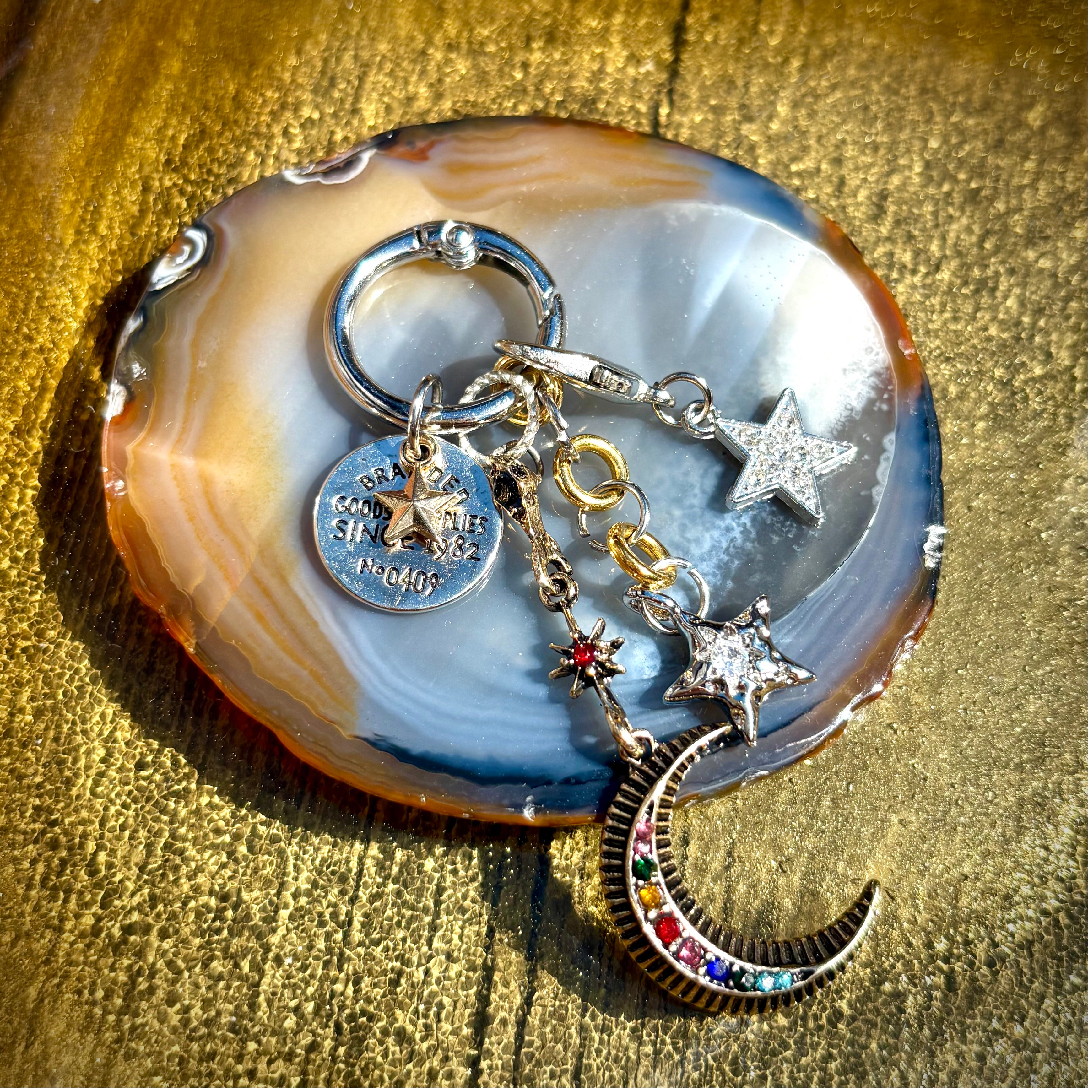 Moonlit Sky Dancer Keychain / Charm
